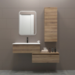 Зеркало MIXLINE "Колорит" ЭКОНОМ 500*600 (ШВ) сенсорный выкл, светодиодная подсветка, универс.крепеж