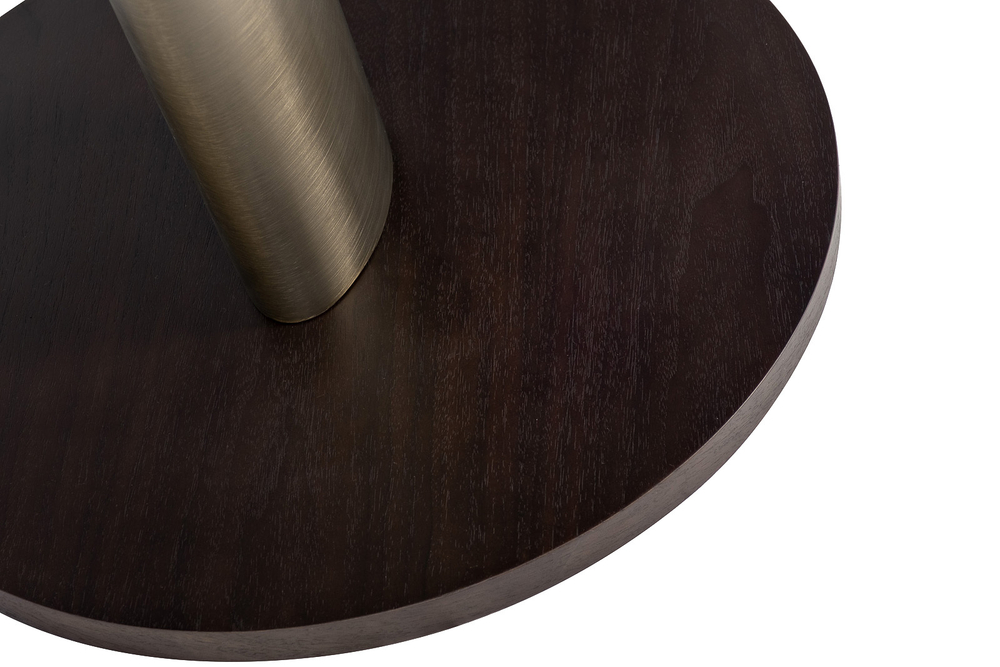 Стол журнальньный 70х60см Garda Decor Kong темный орех