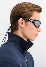 Спортивные очки LiP Surge / Gloss Black - Black / PC Photochromic / ecLiPse Series ML Silver Smoke AF Lens