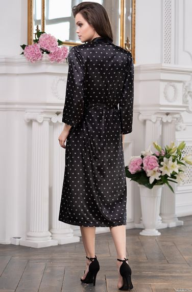 Халат женский MIA-Amore  CLEVER КЛЕВЕР 8949 черный