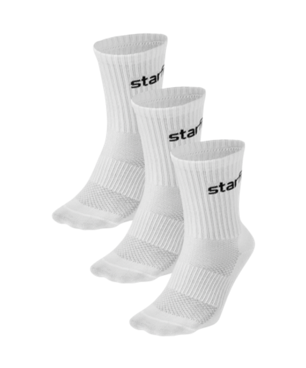 Носки спортивные Everyday, белый, р. 35-38, 3 пары