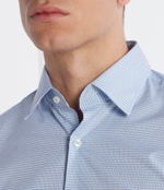 Рубашка H-HANK 214 BOSS BLACK - голубой(50508748)