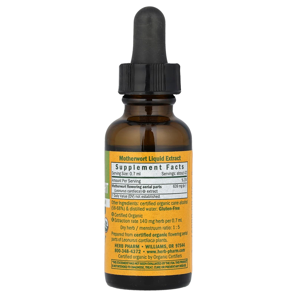 Herb Pharm, пустырник, 30 мл (1 жидк. унция)