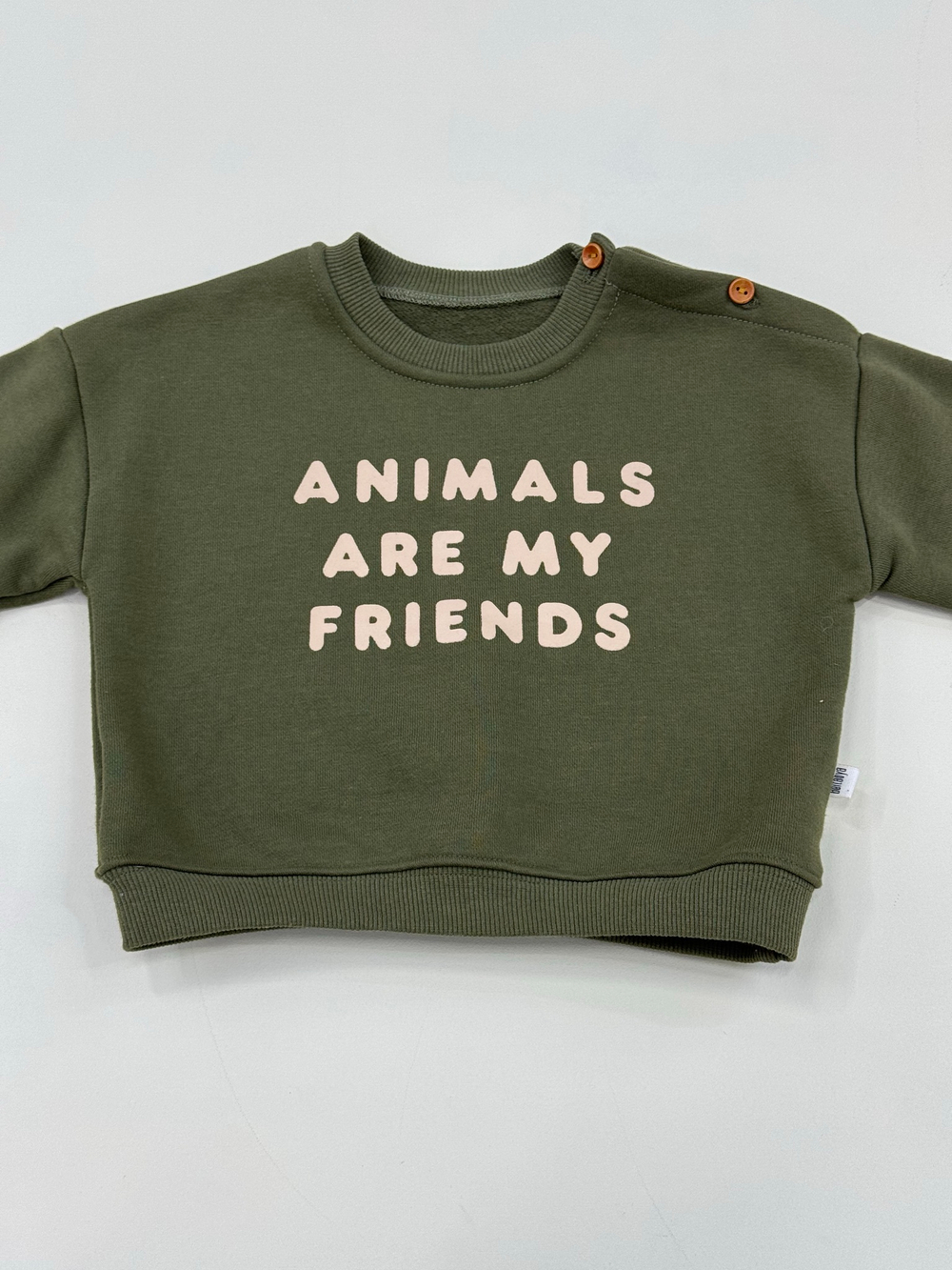 Свитшот с начесом Organic Zoo