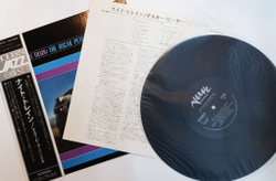 Винтажная виниловая пластинка LP The Oscar Peterson Trio Night Train (Japan 1973)