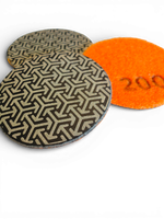 Алмазный круг для сухой и мокрой шлифовки (АГШК) Ø50мм, P200