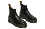 Dr.Dr. Martens 2976 fashion short-sleeved Chelsea boots for men and women in the same style black