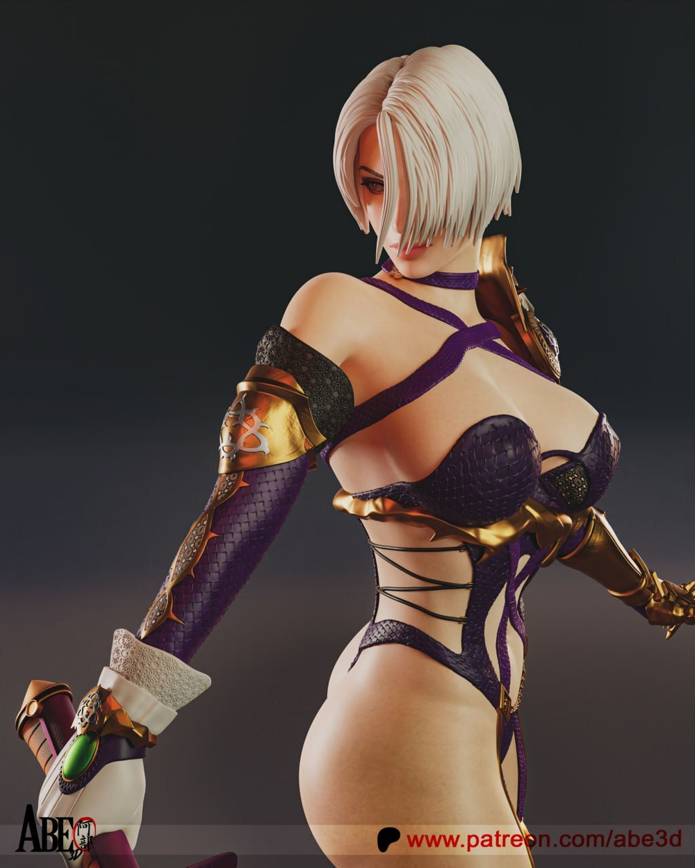 Фигурка Изабелла Валентайн иви Ivy Valentine soulcalibur nsfw