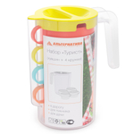 Набор "Турист" кувшин+4 кружки