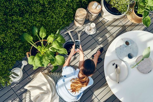 Комплект инструментов для ухода за садом CELLFAST PASTEL (бежевый)   40-056