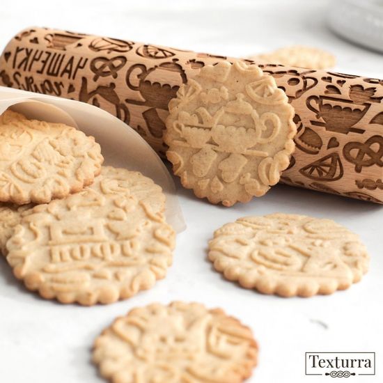 Скалка с узором Сладкие истории