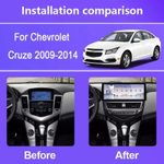 установочный комплект CHEVROLET Cruze 2009-2012, рамка + проводка SF-C1019FW