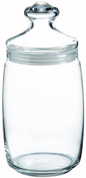 Банка для сыпучих прод. 1500 мл. со стекл. крышкой Чешни /1/6/198/
