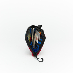 Кошелек Bow Wallet серый/красный