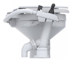 Унитаз судовой SeaFlo, с ручной прокачкой, керамический, стандартный