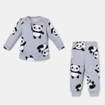 Комплект (джемпер, брюки) "Панда", рост 74-80 см 7086020 (Крошка Я)