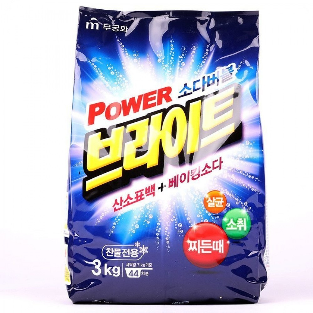 MUKUNGHWA Power Bright Стиральный порошок Power Bright Refill Type 3kg