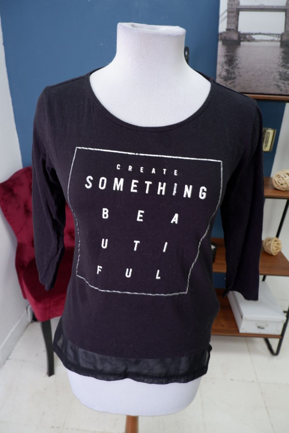 Джемпер Sinsay с надписью 44 размер