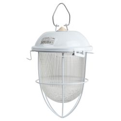 Светильник ЭРА НСП 02-100-003 с решеткой Желудь сталь стекло IP54 E27 max 100Вт 172х262х275 белый