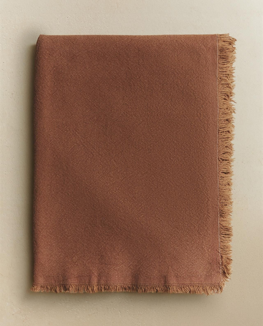 Zara Home - Универсальный плед из льна и хлопка, , 230x250 см