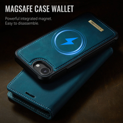 Чехол-кошелек CaseMe 2 in 1 MagSafe iPhone 16E