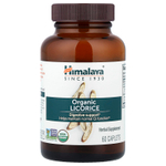 Himalaya, Licorice, органическая поддержка пищеварения, 60 капсул