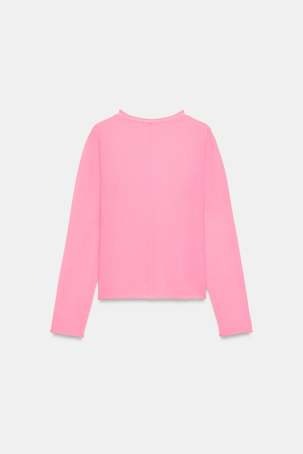 ZARA ТОНКИЙ СВИТЕР, МЯГКИЙ РОЗОВЫЙ