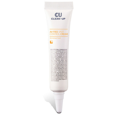 CU SKIN ТОЧЕЧНЫЙ КРЕМ ДЛЯ ПРОБЛЕМНОЙ КОЖИ CU CLEAN-UP AV FREE SPOT CONTROL CREAM – 10 МЛ