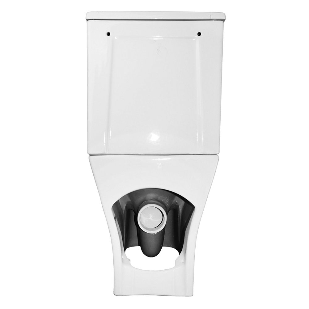 Унитаз-компакт Azario Blaise 385х615х801 напольный, безободковый с быстросъемным сиденьем микролифт (AZ-55-1)