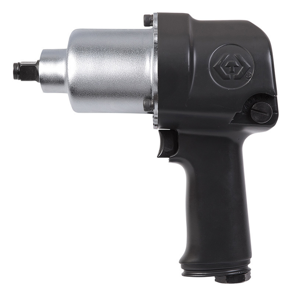 KING TONY (P33411-040B) Гайковерт пневматический ударный 1/2", 678 Нм, в комплекте 3 ударные головки