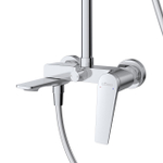 Душевая стойка Cezares со смесителем и изливом LINER-CVD-01