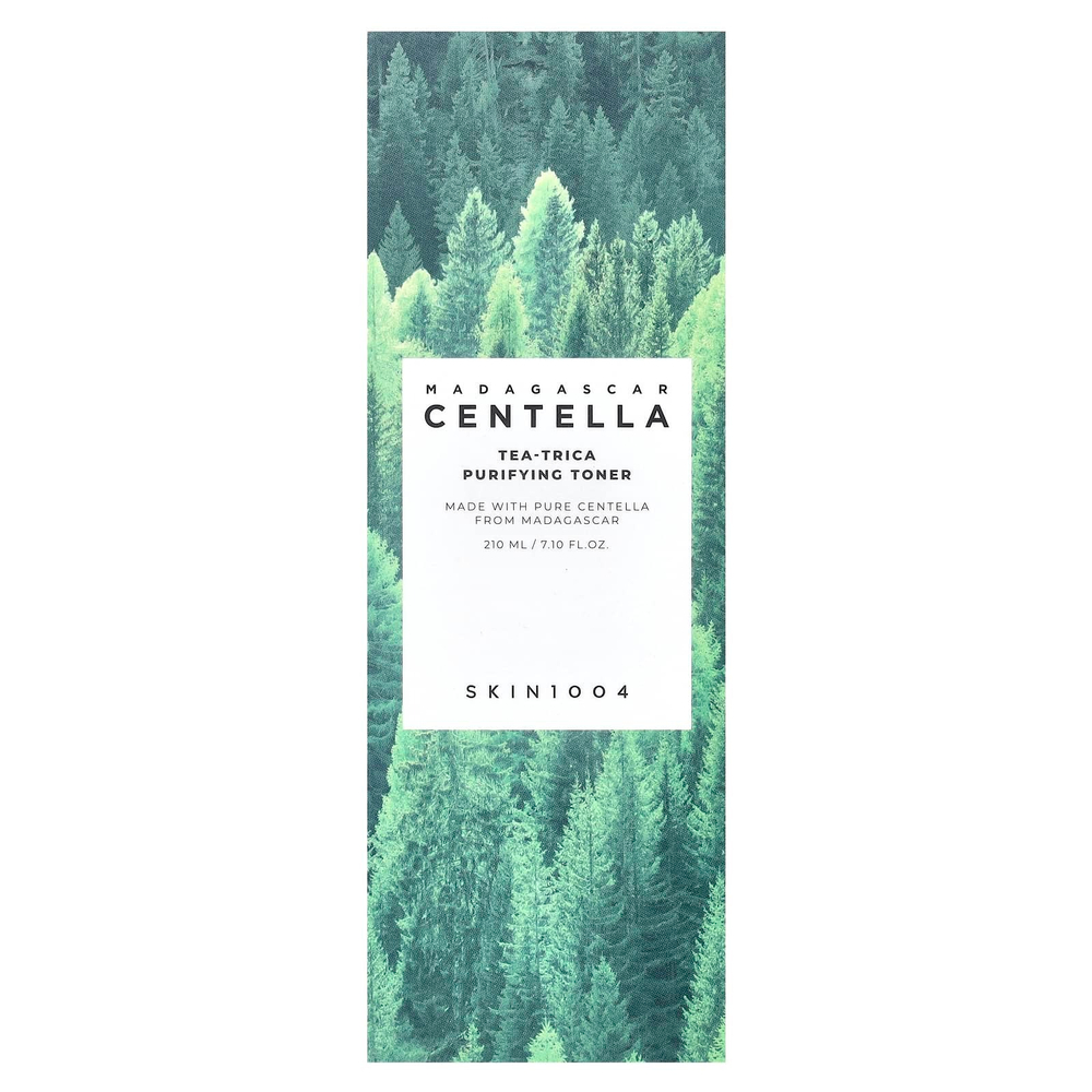 SKIN1004, Madagascar Centella, очищающий тоник с экстрактом чая и трикой, 210 мл (7,10 жидк. унц.)