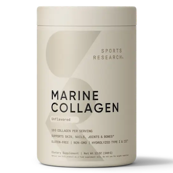 Морской коллаген, Marine Collagen Peptides, Sports Research, 340 г