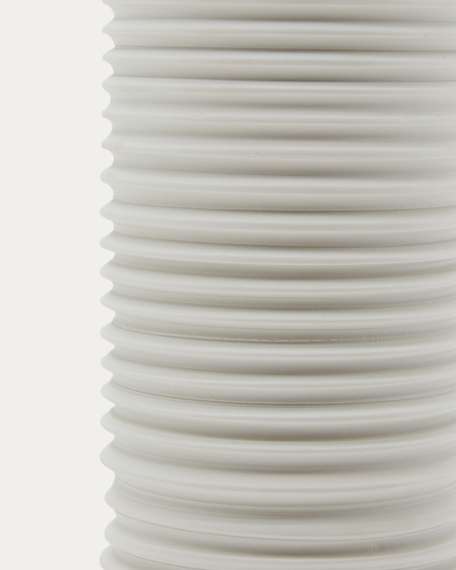 Ваза Sibone, белая керамика, 49 см