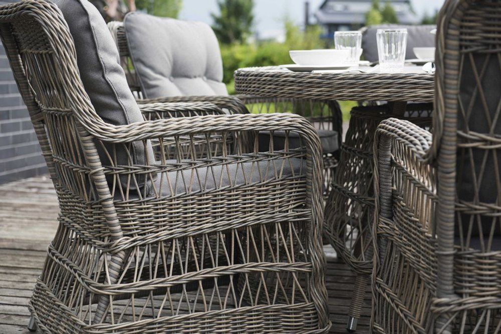 Цесена, кресло плетеное из искусственного ротанга