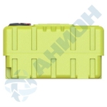 Емкость прямоугольная 2500л с откидной крышкой с клапанами Анион 2500 л. горизонтальная (2200x1100x1225см;желтый) - арт.559547