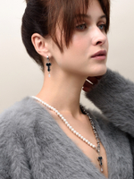Серьги "Love Or Sex" Black