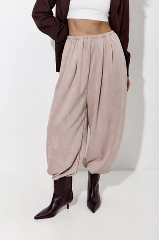 Алладины под замшу цвета какао