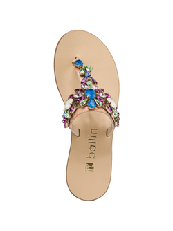 BALLIN босоножки - бежевый/камни