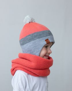 Шапка зимняя вязаная (Облепиха) КОДИ
