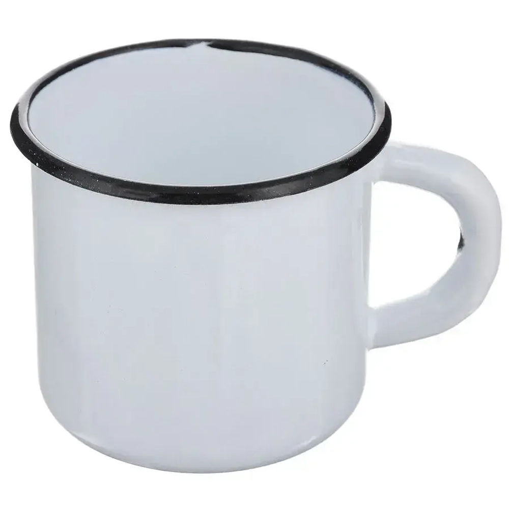 Кружка эмал 0,4л б/рис 0103