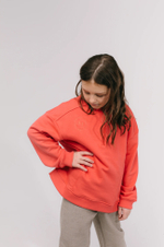 Худи с вышивкой CORAL