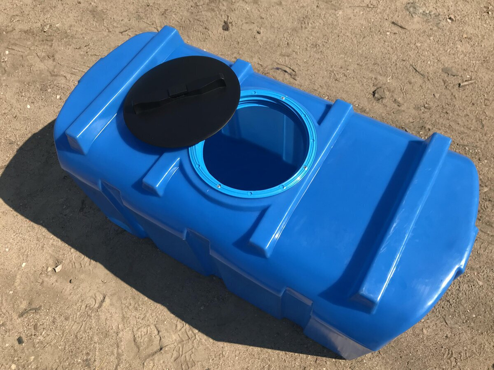 Ёмкость пластиковая пищевая Полимер-Групп R 300 л. прямоугольные (1235x600x630см;15,6кг;синий) - арт.559035