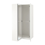 Шкаф - IKEA PAX/FARDAL/ÅHEIM/AHEIM/ПАКС/ФАРДАЛЬ/ОХЕЙМ ИКЕА, 87,9х112,2х201 см, белый