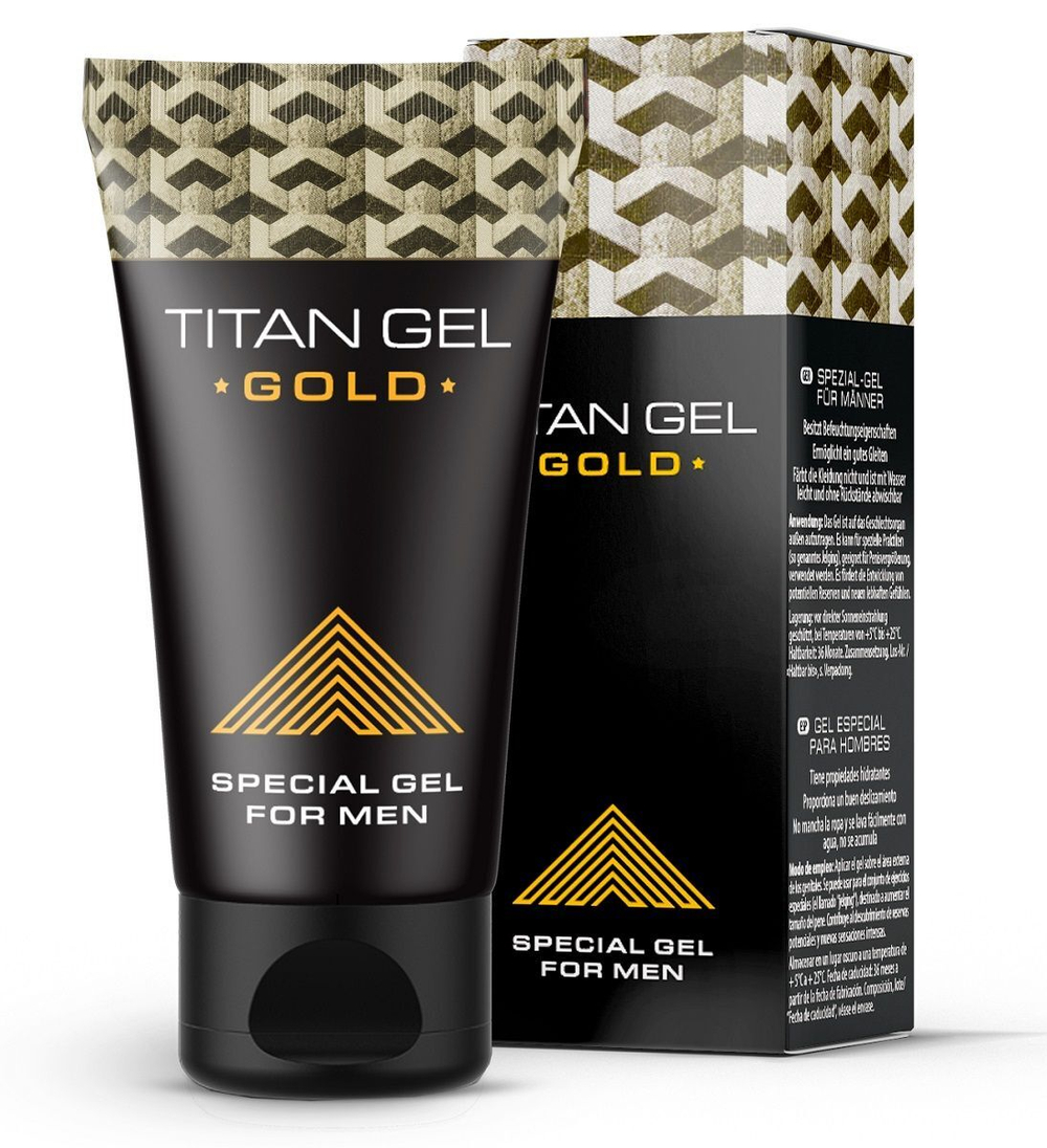 Гель для увеличения члена Titan Gel Gold Tantra