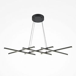 Подвесная люстра Maytoni Halo MOD244PL-L50BK