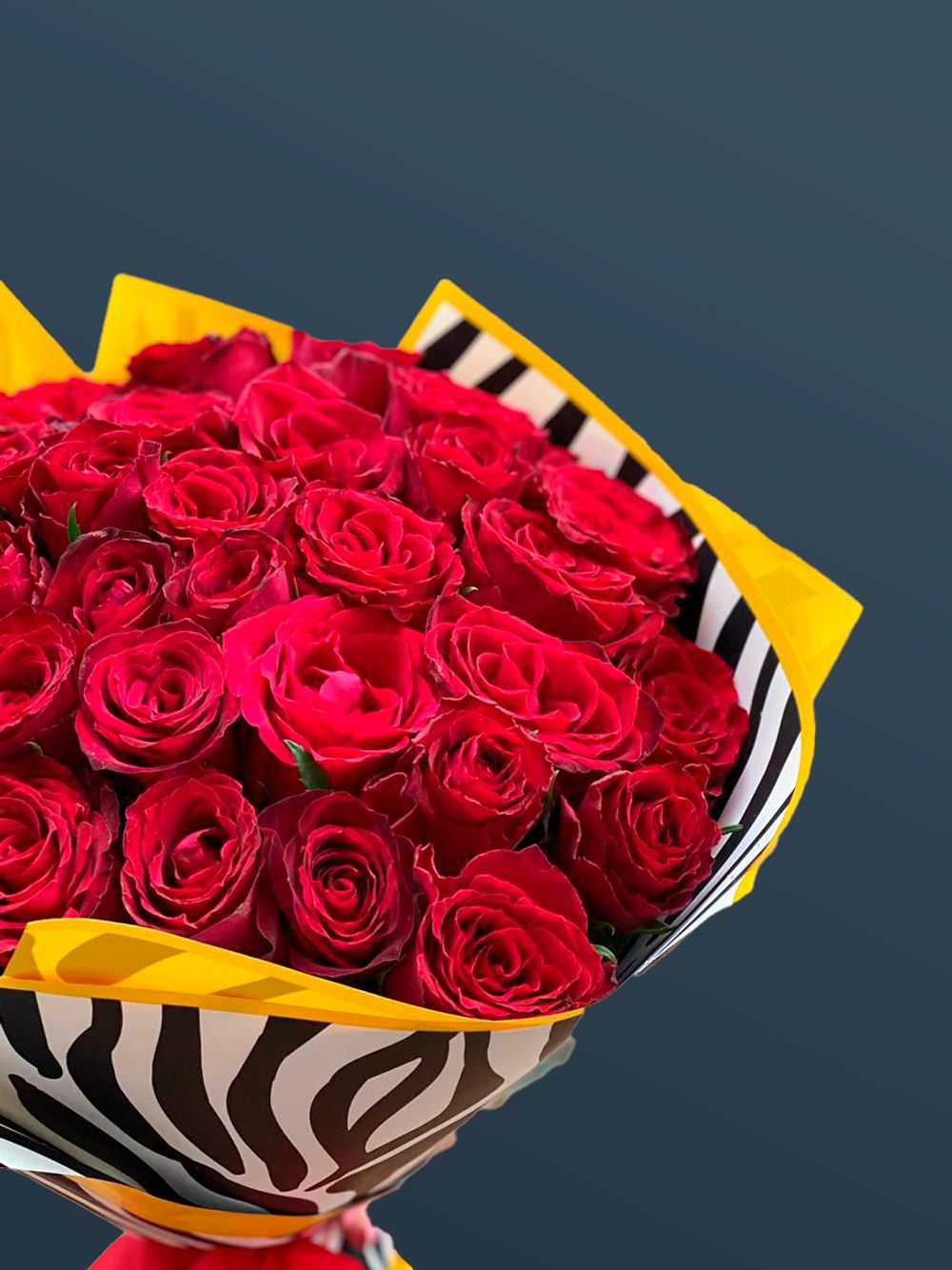 Монобукет из роз 50 см!!!!По акции!!