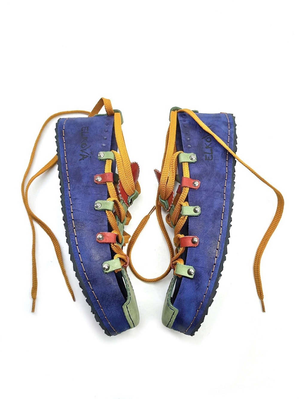 Туфли на шнуровке "Multicolor"