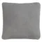 Подушка декоративная из стираного хлопка серого цвета из коллекции essential, 45х45 см