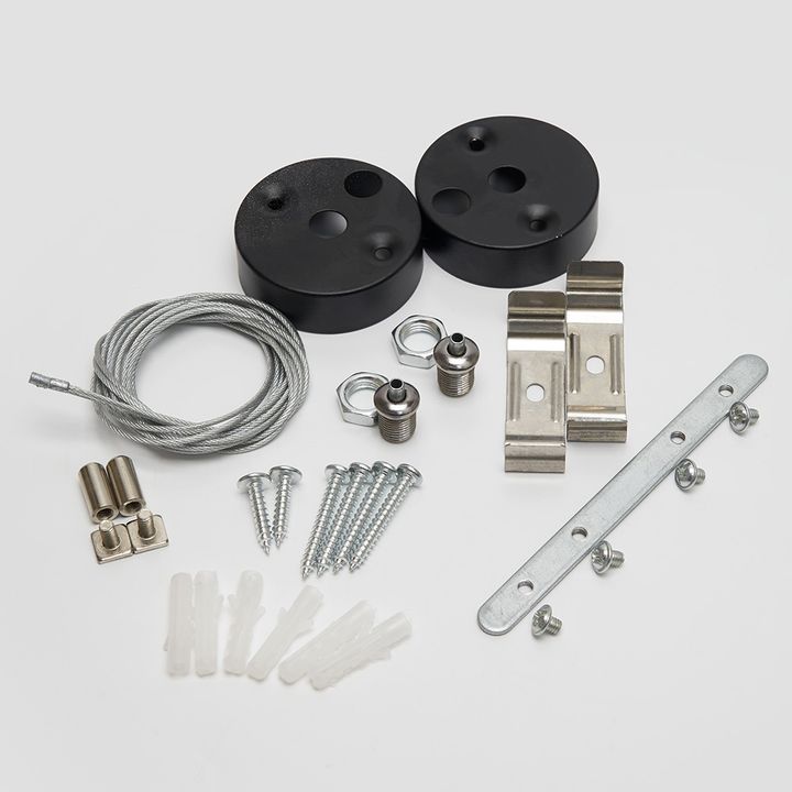 Светильник светодиодный линейный Feron AL4020 IP20 18W 6500К, рассеиватель матовый в алюминиевом корпусе, черный 590*70*55мм серия MattLine 51468